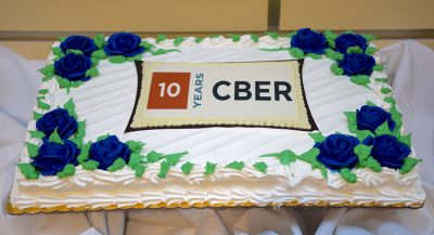 Cake from CBER's 10th Anniversary