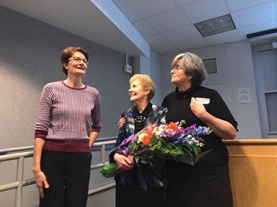 Dorothea Anagnostopolous, Mary Ann Doyle, and Suzanne Wilson