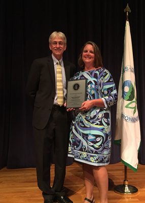 Laura J. (Yarish) Poidomani receives Presidential Environmental Education Award