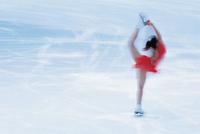 Figure skater on ice (ThinkStock)