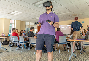 The UConn Two Summers Master's in Educational Technology Online Program is up and running with the new 2018-2019 cohort. In the initial week-long face-to-face session, the emphasis was on sharing, designing, and reflecting on a variety of potential classroom tools and practices. This includes exciting, emergent technologies like virtual reality, robots, drones, games, and more.