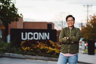 Jane Nguyen, a 2018 Global Sports Mentoring Program Emerging Leader, visits the University of Connecticut this month. (Photo Credit: U.S. Dept. of State in cooperation with University of Tennessee Center for Sport, Peace, & Society. Photographer: Jaron Johns)