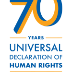 Universal Declaration of Human Rights (UDHR) 70th Anniversary Celebration Logo