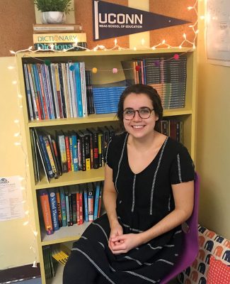 Alumna Jessica Stargardter ’16 (ED), ’17 MA has been named by the Neag School of Education as the recipient of the 2019 Rogers Educational Innovation Fund award. Stargardter serves as a gifted and talented educator for Norwalk (Conn.) Public Schools. (Photo courtesy of Jessica Stargardter)