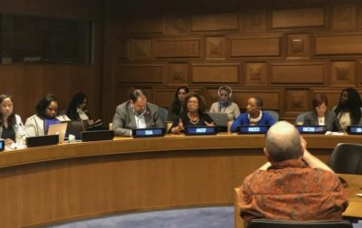 Monique Golden sits among a panel of experts.