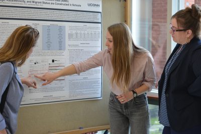 The Center for Behavioral Education and Research (CBER) hosted its eighth annual CBER Graduate Research Symposium at the UConn Storrs campus earlier this month. The symposium included a researcher panel and a poster session featuring graduate students’ research.