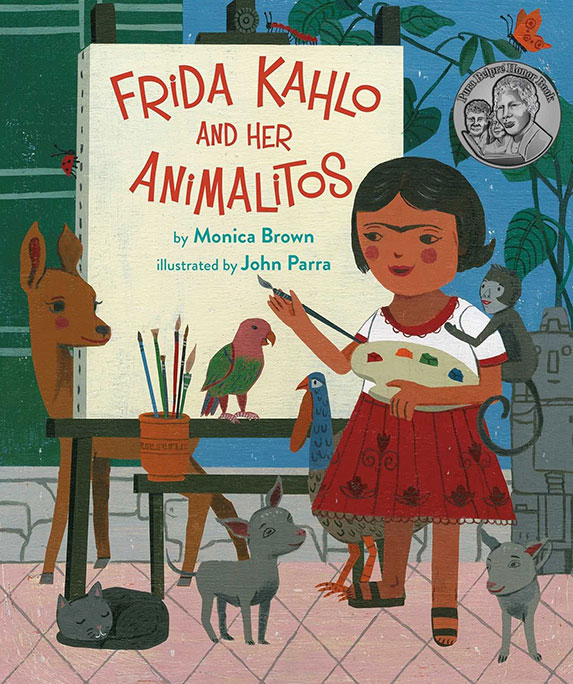 Book cover of Frida Kahlo and Her Animalitos