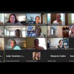Screenshot of SEB Leader Academy participants attending the August virtual session.