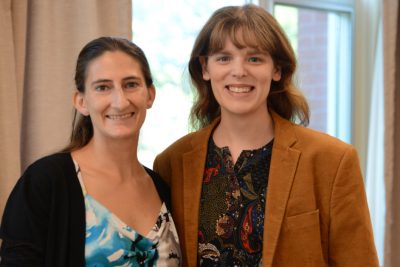 Two female graduate students.